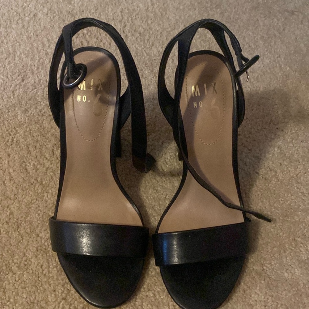 High thick heels